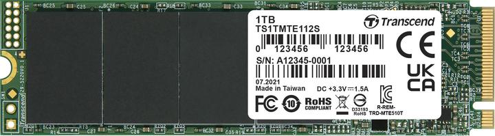 Image du produit Transcend 112S (1000 Go, M.2 2280)