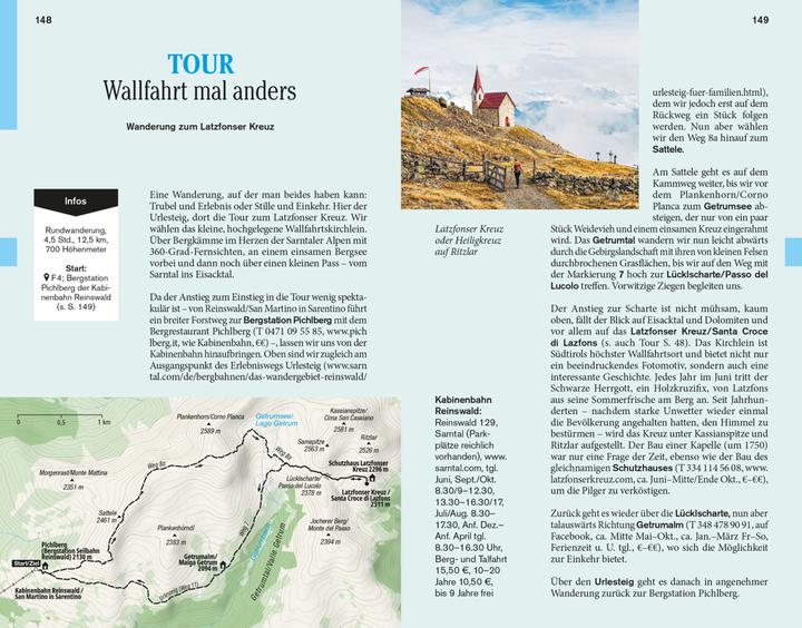 Produktbild Reise-Taschenbuch Südtirol (Deutsch, Cäcilia Wegscheider, Jeannette Goddar, Sylvia Pollex, 2023)