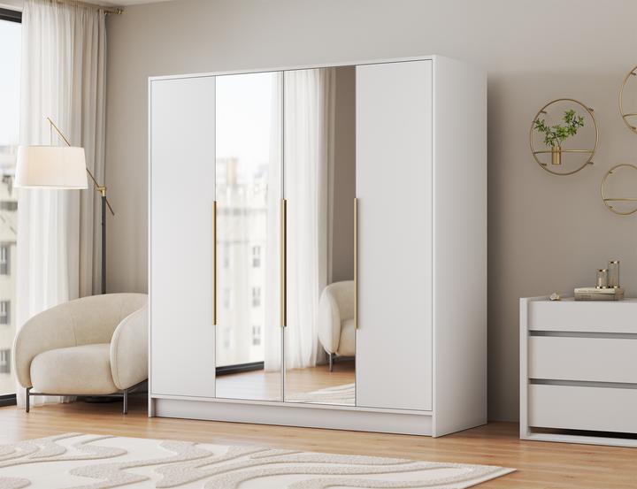 Produktbild ADRK Furniture Lunara 200 Drehtürenschrank (200 x 51 x 200 cm)