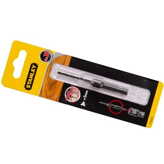 Stanley, Bohrereinsatz, SUPER-LOK Zentrierbohrer 2,5 mm mit Tiefenstop Länge 73mm (2,5 Millimeter)