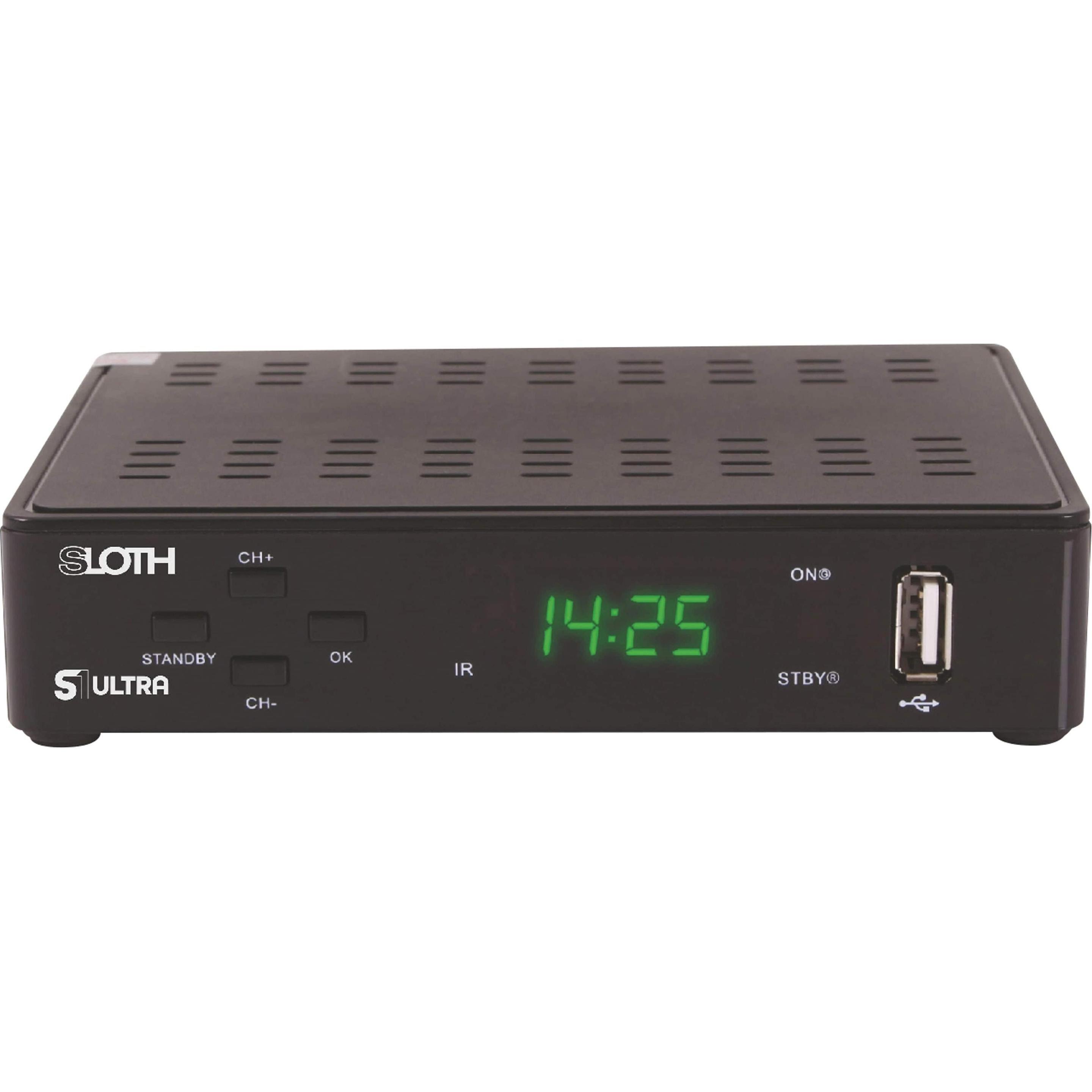 Opticum SAT-Receiver Red Sloth S1 Ultra (DVB-C/T, CI+-Schacht), TV Receiver