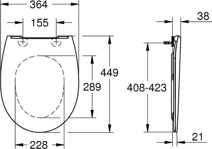 Nährwerte und Zutaten Grohe Bau Ceramic
