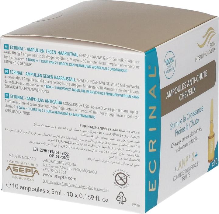 Produktbild Ecrinal Ampullen gegen Haarausfall (50 ml)