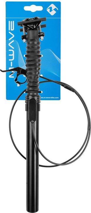 Actual product image M-Wave Adjustable seatpost with handlebar lever (31.60 mm)