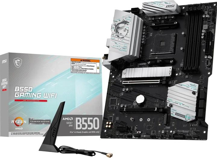 Image du produit MSI MPG B550 Gaming Plus (AM4, AMD B550, ATX)