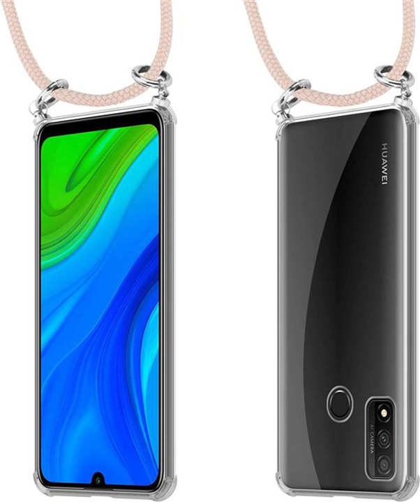 Produktbild Cadorabo TPU Handy Kette SILBER Cover