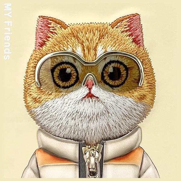 Image du produit Prestigio Nimmy case iPhone 16 Pro 6.3" khaki Cool&Cute 2.0 Cat (Apple iPhone 16 Pro)