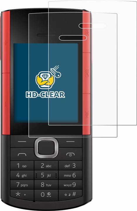 Actual product image BROTECT Screen Protector Clear (2 Piece, Nokia 5710 XA)