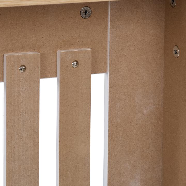 Produktbild Relaxdays HeizkÃ¶rperverkleidung mit Lamellen