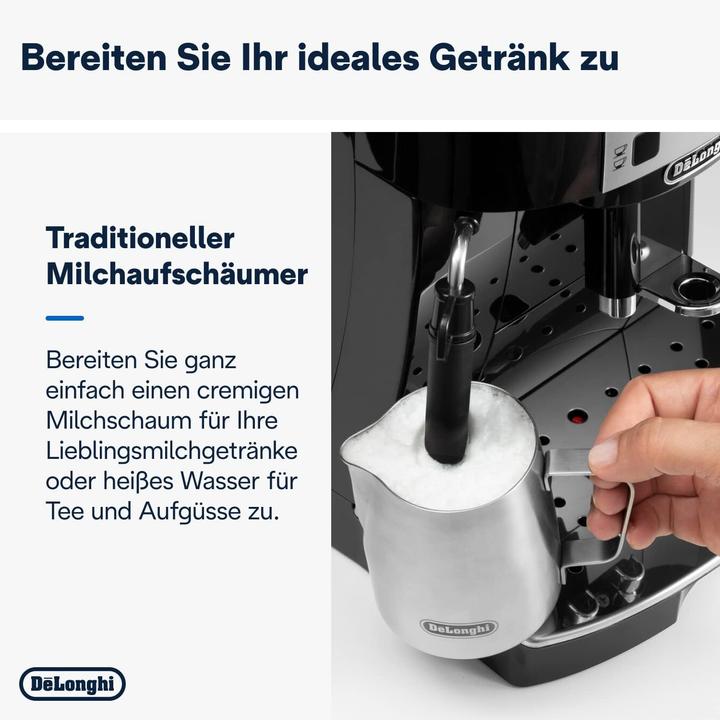 Produktbild De'Longhi ECAM 292.33.SB Kaffeevollautomat, Milchaufschäumdüse