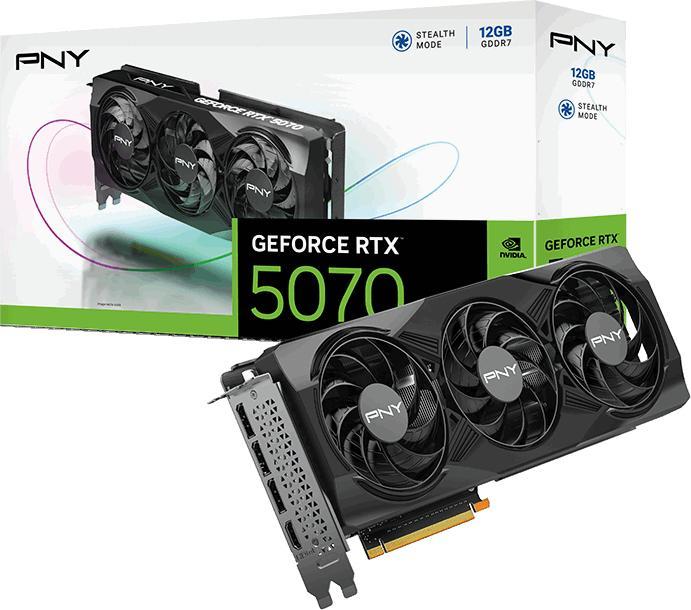 Immagine prodotto PNY GeForce RTX 5070 Triple Fan (12 GB)