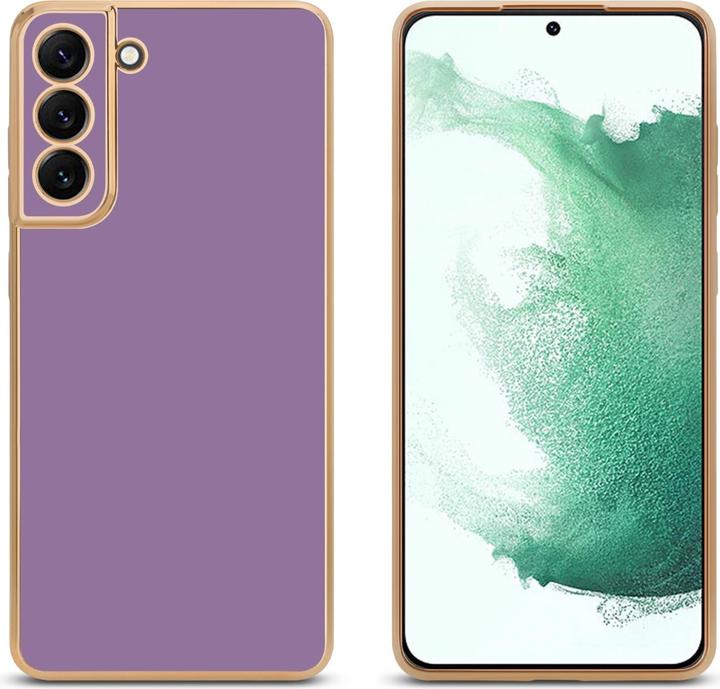 Actual product image Cadorabo Case for Samsung Galaxy S22 PLUS in TPU with camera protection LM130 Style (Samsung Galaxy S22+)