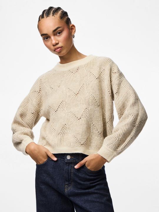 Actual product image Pieces Pcjenna Ls O-Neck Knit Noos Bc (M)