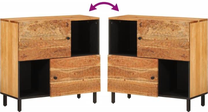 Image du produit vidaXL Beistellschrank (80 x 33 x 75 cm)