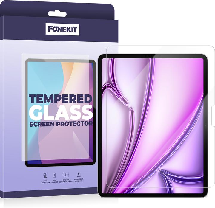 FoneKit Displayschutzfolie, Apple iPad Air / Pro 2024 (13") (1 Stück, iPad Air)