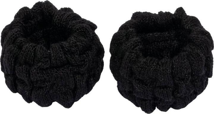 Immagine prodotto Herba Fascetta ecologica per capelli, nera, Ø 6 cm, 2 pezzi (Elastico per capelli)