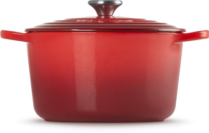 Produktbild Le Creuset Gusseisen Topf (24 cm, Bräter + Schmortopf, Gusseisen, Emaille)