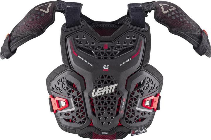 Actual product image Leatt Chest Predector 4.5 Hybrid Jr V26 black S/M (M, S)