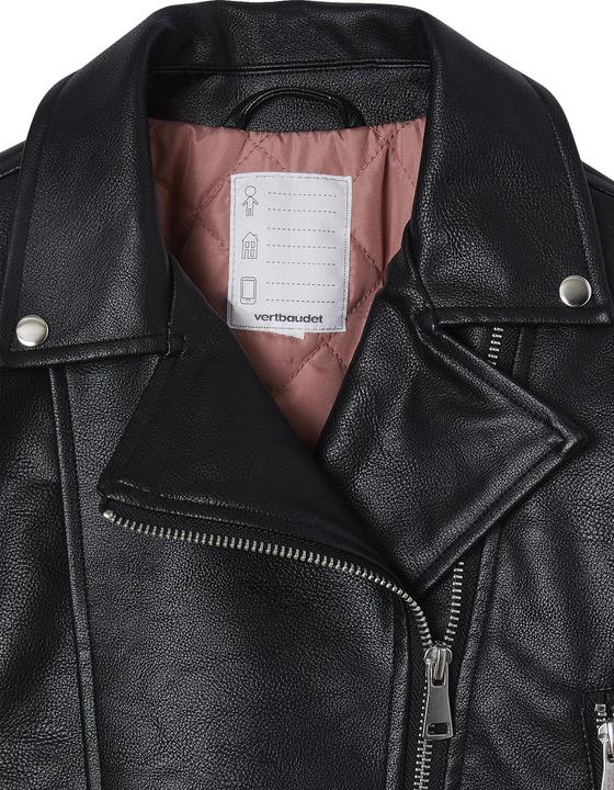 Immagine prodotto Vertbaudet Mädchen Bikerjacke aus Lederimitat mit Recycling-Polyester (116)