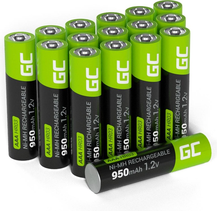 Produktbild GreenCell Rechargeable (16 Stk., AAA, 950 mAh)