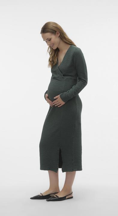 Produktbild Mamalicious MLASIA TESS LS JRS MIDI DRESS 2F A. Kleid (L)