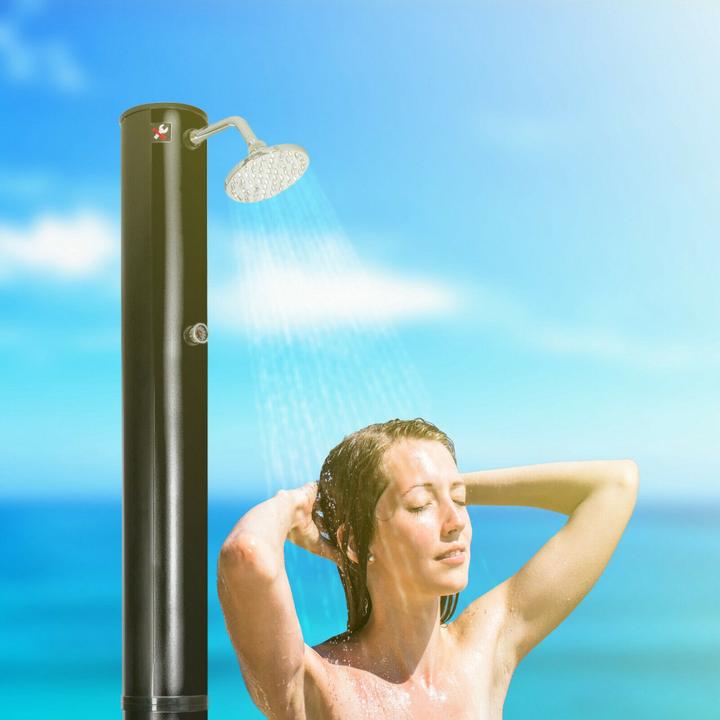 Actual product image Arebos Solar shower