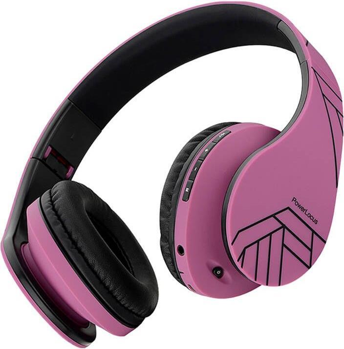 Actual product image PowerLocus Wireless Headphones P2 (purple-black) (20 h, Cable, Wireless)