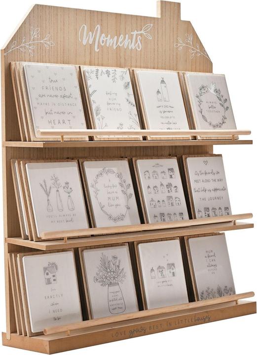 Actual product image Mars Moments House Layered Plaque CDU Display Stand Only (54.60 x 15.40 x 37.60 cm)