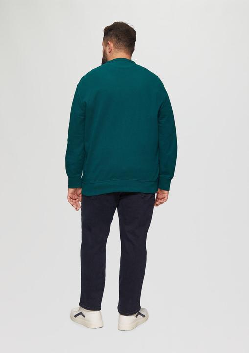 Actual product image S.Oliver Sweatshirt Relaxed-Fit-Sweatshirt mit Ärmeltasche (XXL)