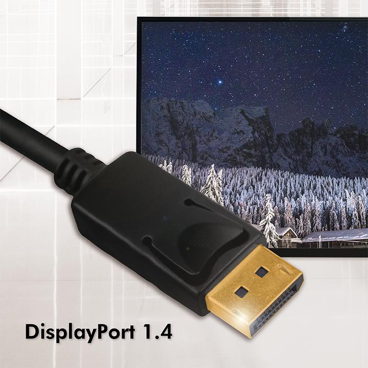 Produktbild LogiLink DisplayPort — DisplayPort (2 m, DisplayPort, 1.4)