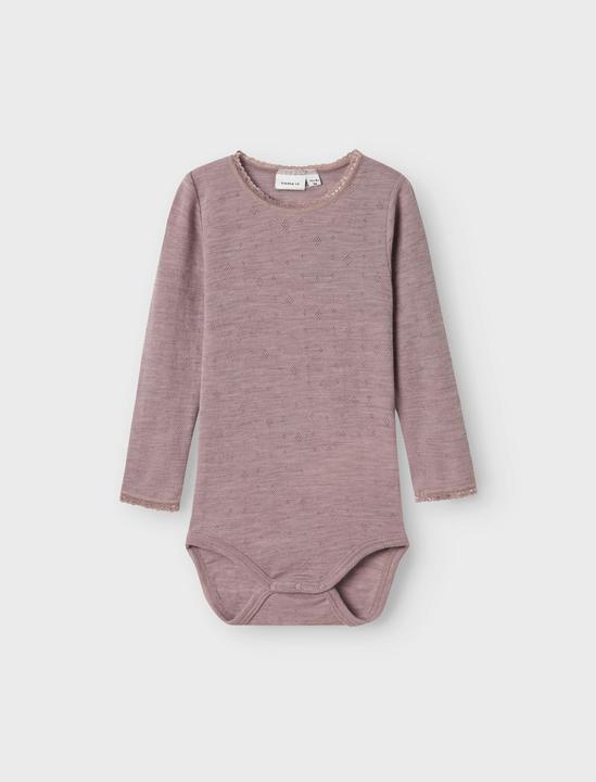 Produktbild Name it Nmfwang Wool Needle Ls Body Solid Noos (92)