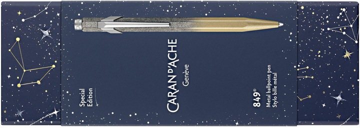 Produktbild Caran d'Ache 849 Cosmic Blue Sonderedition (Gold, 1 x)