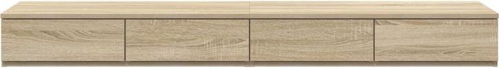 Produktbild VidaXL Bettkommode Sonoma Eiche 140x36,5x16,5 cm Holzwerkstoff