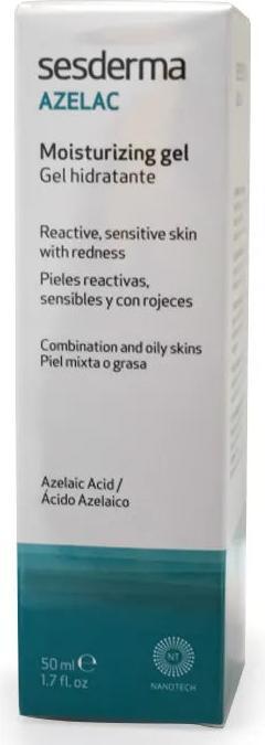 Produktbild Sesderma Azelac Moisturizing Gel for oily and combination skins (50 ml, 24h Creme)