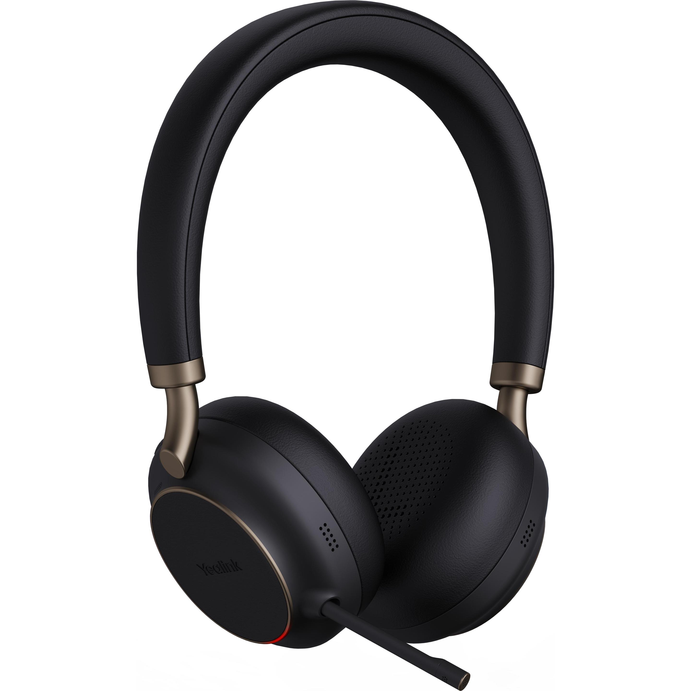 Yealink BH76 (Kabellos, USB-A), Office Headset, Schwarz