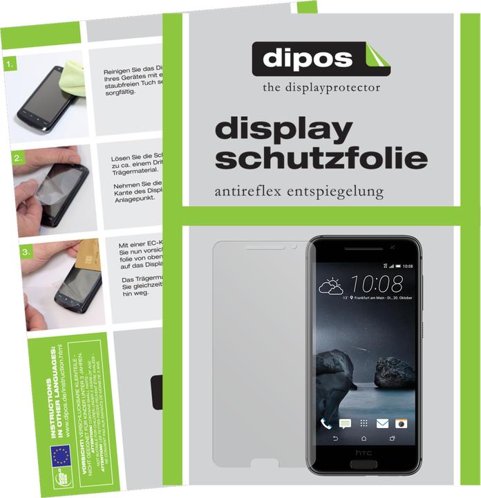 Produktbild Dipos Displayschutzfolie Antireflex (6 Stk., HTC One A9)