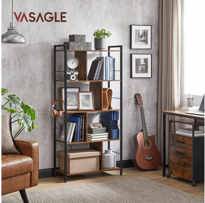 Produktbild Vasagle Bücherregal (74 x 30 x 150 cm)