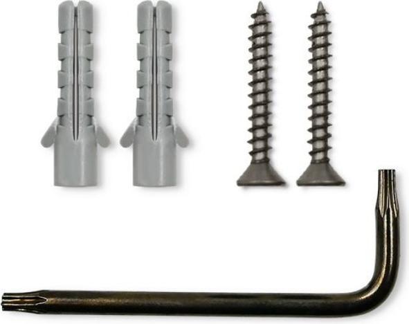 Actual product image Qoltec N--QOLTEC 52447 Code lock OBERON with (Bluetooth, Electronic numerical code, Fingerprint, Key card)