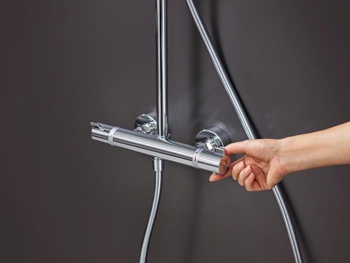 Produktbild hansgrohe Showerpipe CROMA SELECT 280 AIR 1JET