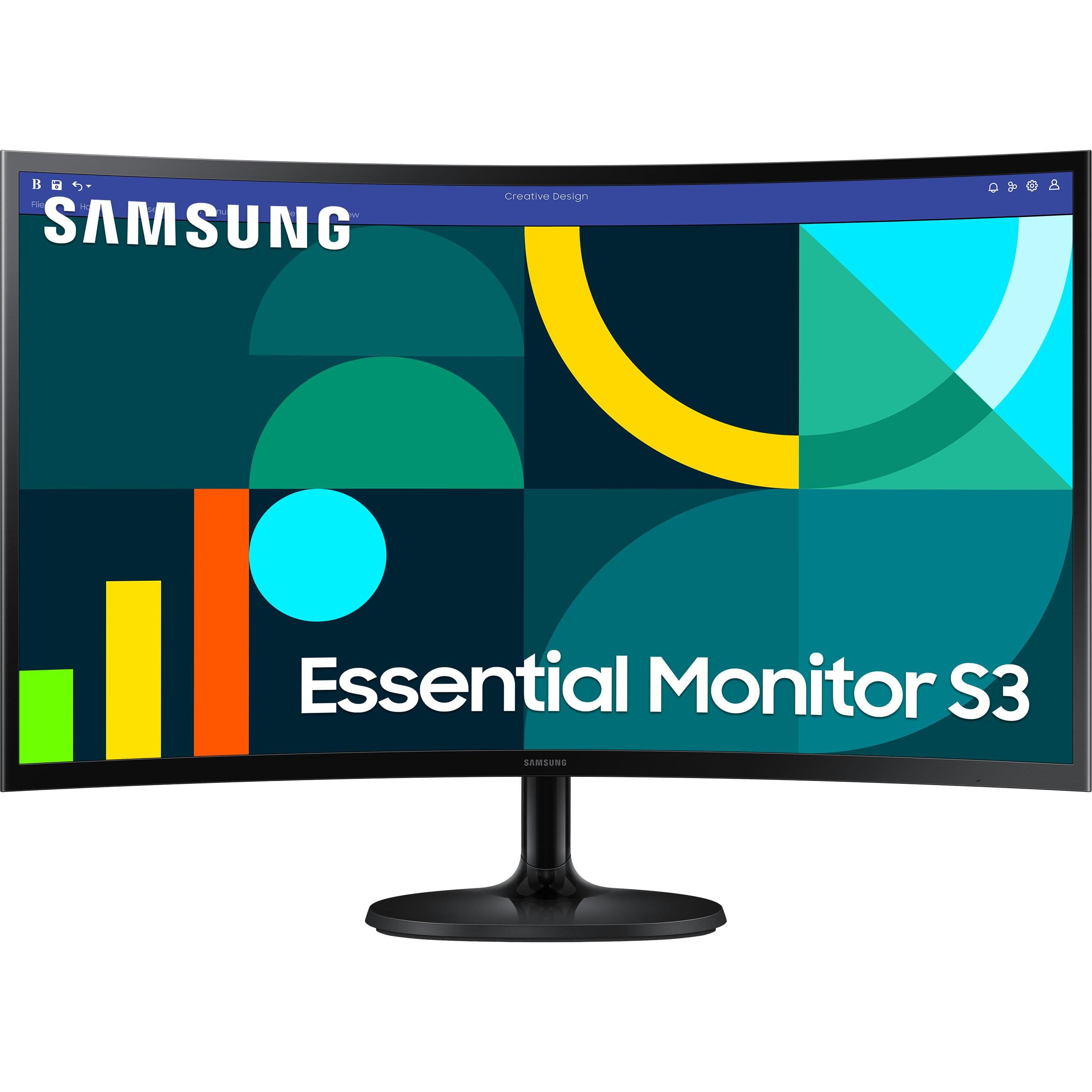 Samsung S27D362GAU (1920 x 1080 Pixel, 27"), Monitor, Schwarz