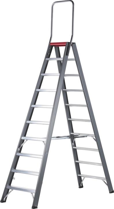 Produktbild kaiserkraft Alu-Stufenstehleiter (Stehleiter, 251.80 cm)