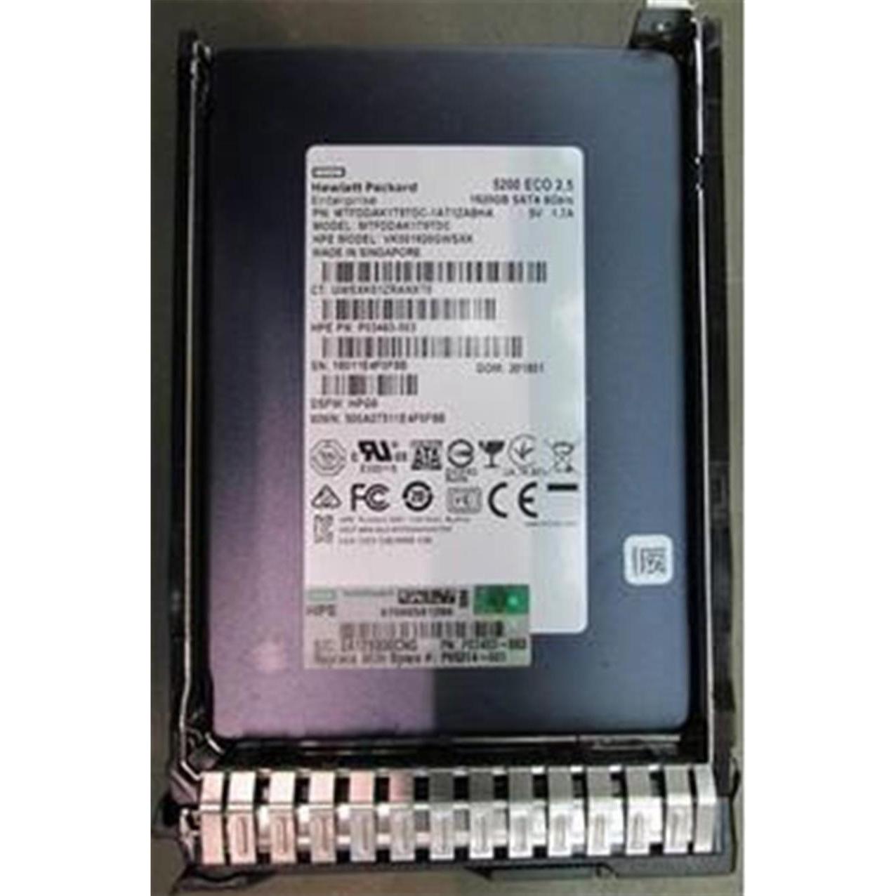 HPE DRV SSD 1.92TB SFF SATA RI SC (1920 GB), SSD