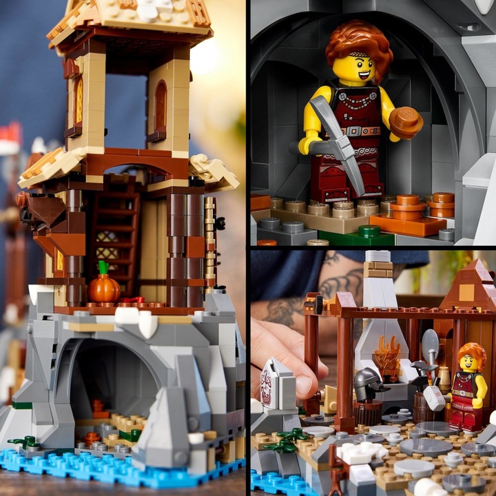 Produktbild LEGO Wikingerdorf (21343, LEGO Ideas, LEGO Seltene Sets)