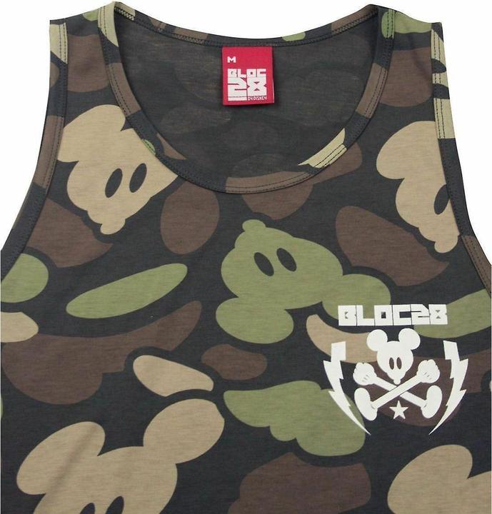 Actual product image Bloc 28 Mens Mickey Mouse Camo Vest (L)