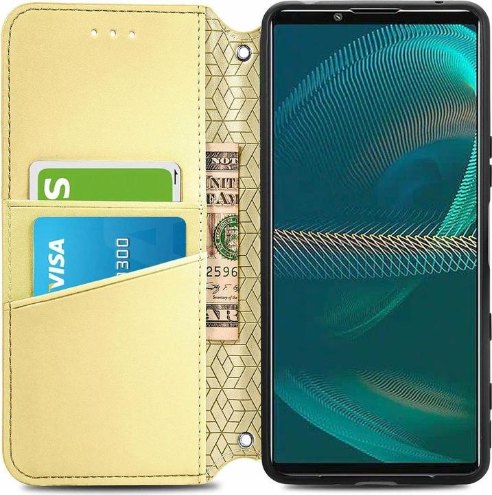 Produktbild König Design Hülle Handy Schutz für Sony Xperia 5 III Case Flip Cover Tasche Etuis Bumper (Sony Xperia 5 III)