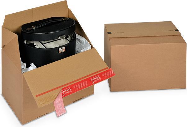 Produktbild Colompac Versandkarton Eurobox Innenmasse: 29,4 x 18,7 x 19,4 cm (B x H Werkstoff: Wellpappe (20 Stk., 29.40 x 29.40 x 19.40 cm)