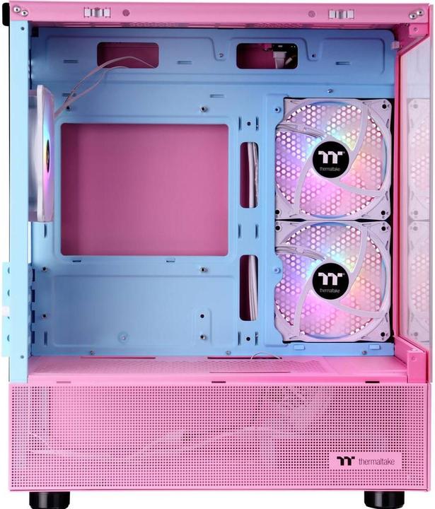Actual product image Thermaltake View 170 TG ARGB (rosa, Tempered Glass x 2) (mATX, Mini-ITX)