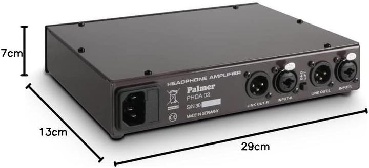 Produktbild Palmer Audio HDA 02 - Referenz Kopfhörerverstärker - 1 Kanal