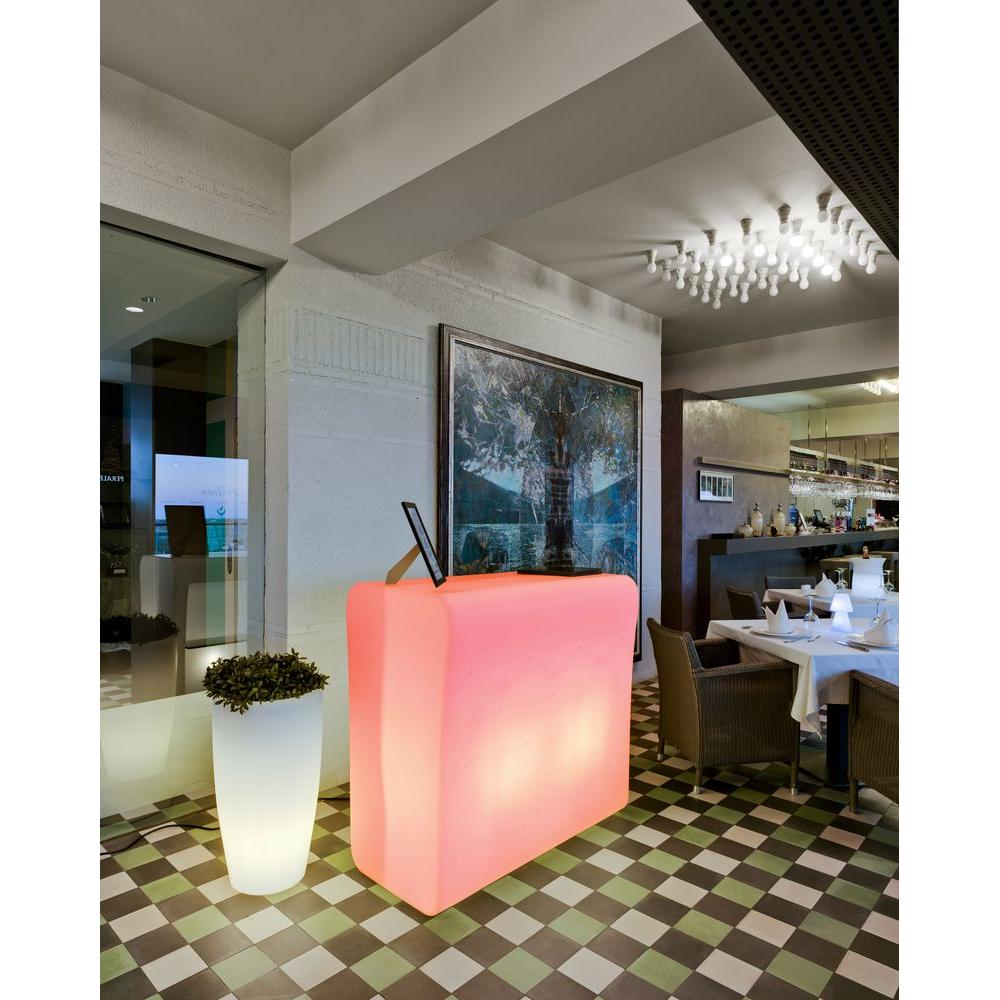 Newgarden, Gartenbeleuchtung, CRETA 120 LED beleuchtete Bar, Theke Innen & Aussen IP65 (IP65)