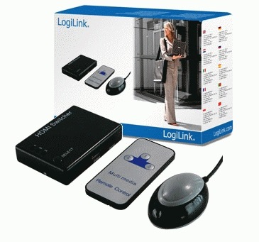 Produktbild LogiLink HDMI 3-Port mit Verstärker